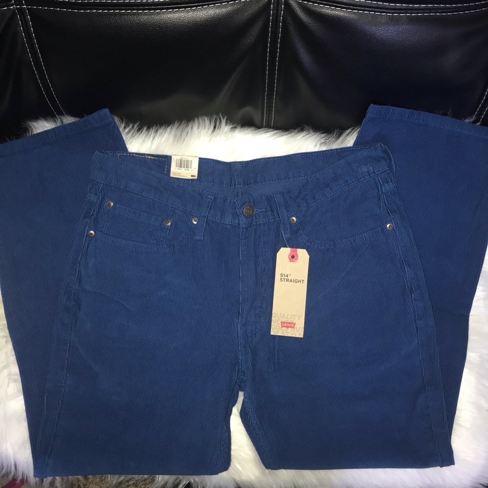 Men’s Levi’s 514 Straight Corduroy Pants - Picture 2 of 5